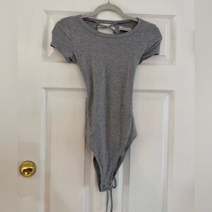 Abercrombie & Fitch Heather Gray Kids Bodysuit